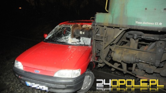 26-latek wjechał prosto pod pociąg