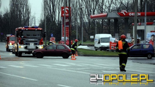 Ogromna plama utrudniała ruch w Opolu