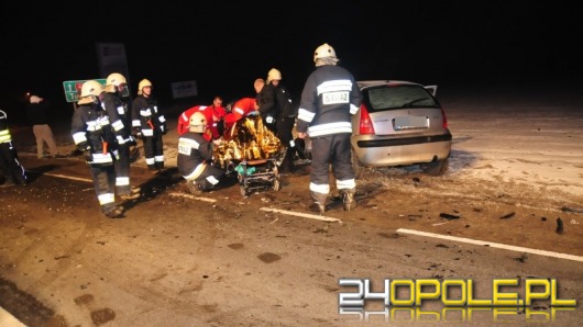 Pijany kierowca sprawcą czołowego zderzenia