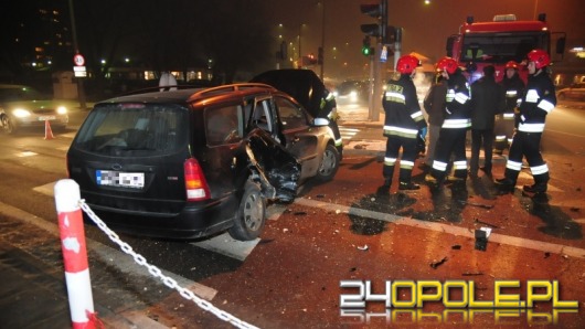 Wypadek na opolskim Zaodrzu