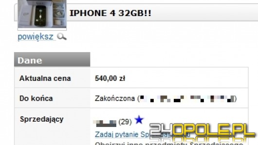 Zdjęcie IPhone'a za 540 złotych