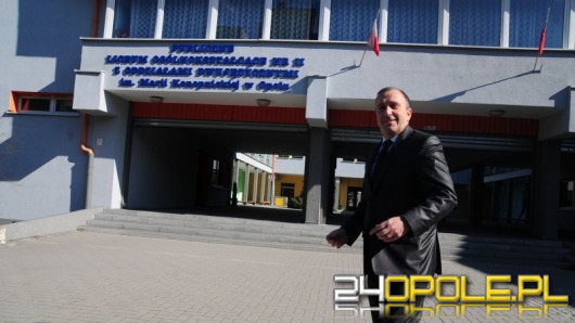 Grzegorz Schetyna odwiedził w Opolu swoje liceum 