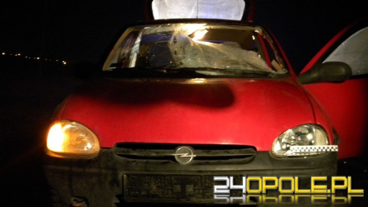 Potrącenie pieszego na obwodnicy Prudnika