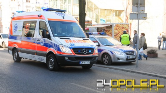 Strażnik miejski potrącony na pasach