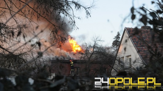 Pożar domu przy ulicy Kujawskiej