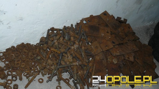 Złodzieje ze Śląska okradali nieczynny szlak kolejowy