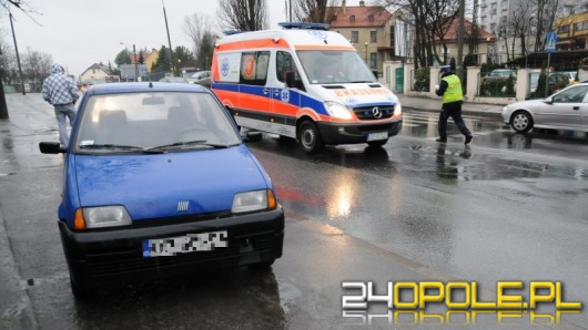 Potrącenie pieszej na ul. Niemodlińskiej