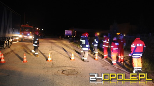 Alarm bombowy na ulicy Składowej