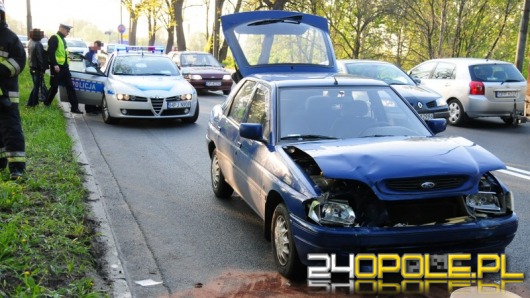 Ford i audi zderzyły się na ulicy Wrocławskiej