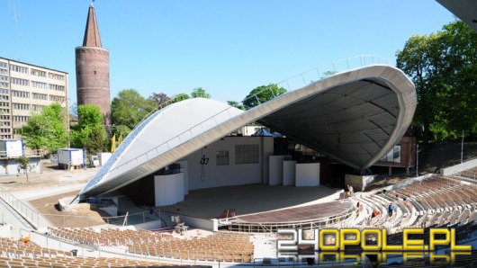 Ostatnie prace w opolskim amfiteatrze
