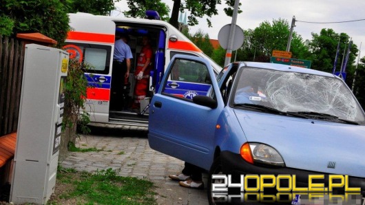 26-letni mężczyzna potrącony na przejściu