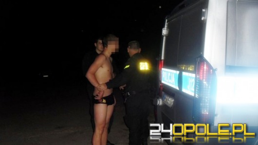Kąpiel pijanego 18-latka zakończyła się na dołku