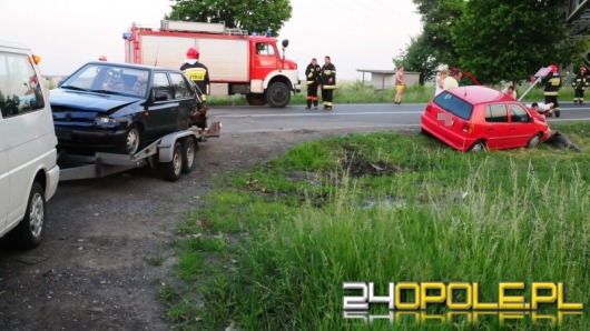 Karambol pod Opolem zakończył się mandatem