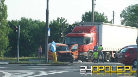 Zderzenie na obwodnicy, kierowca nie ustąpił pierwszeństwa