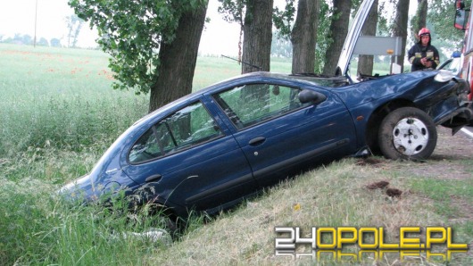 39-letnia kobieta wjechała do rowu