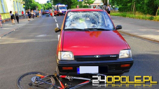 19-letnia rowerzystka potrącona na Luboszyckiej