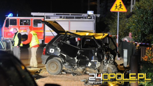 Tragedia pod Strzelcami Opolskimi. W wypadku zginęło pięć osób.