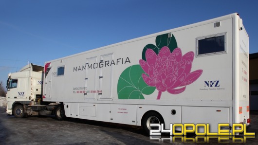 Mammobus - darmowe badania dla kobiet z Opolszczyzny