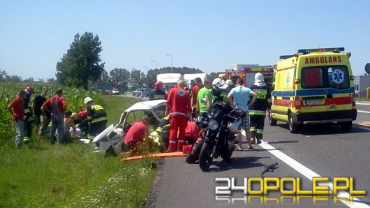 Śmiertelny wypadek na trasie Opole - Niemodlin