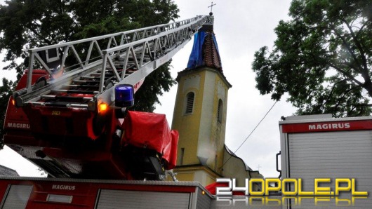 Zniszczenia po nocnej nawałnicy w regionie