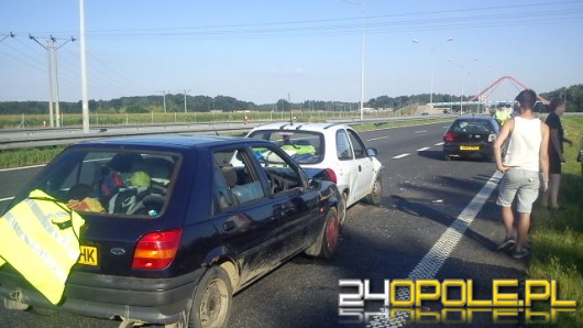 Angielscy studenci utknęli na autostradzie