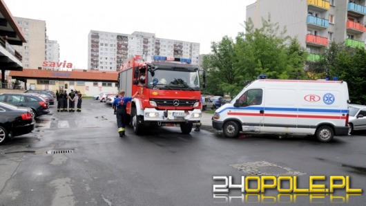 Alarm bombowy na osiedlu Armii Krajowej