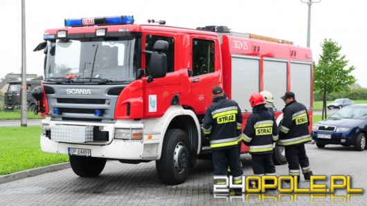 Wjechał w wóz strażacki na sygnale