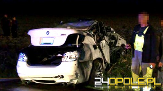 BMW dachowało pod Niemodlinem