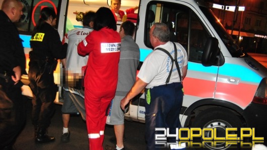 Kłótnia pijanych mężczyzn w centrum Opola