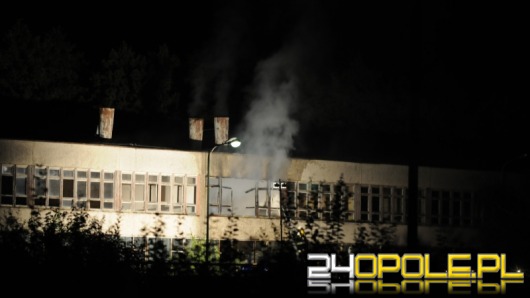 Pożar starego biurowca na Metalchemie
