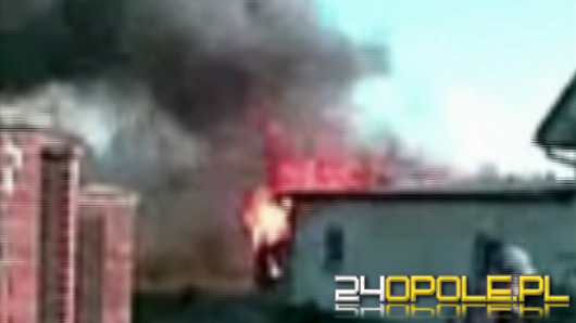 Pożar przy ul. Chrobrego, paliły się stare meble