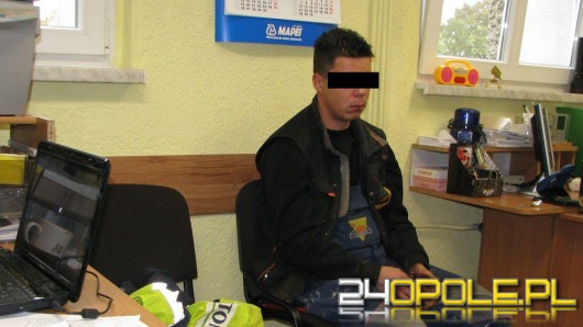 Robotnicy zamiast budować, niszczyli oznakowanie