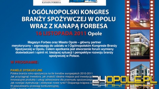 W środę kongres spożywczy w Opolu