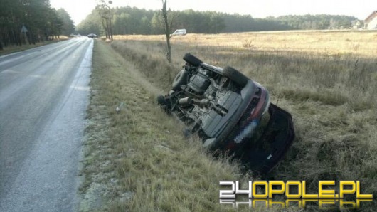 Trzy auta zderzyły się na trasie Opole-Krapkowice