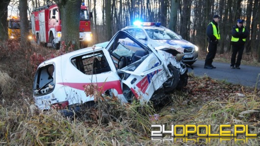 Wypadek fiata seicento pod Czarnowąsami