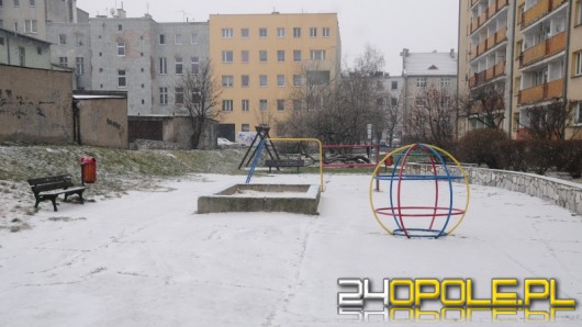 Pierwszy śnieg na Opolszczyźnie