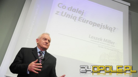 Leszek Miller w Opolu. Radni biją na alarm