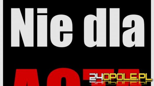 Opolscy radni i internauci przeciwko ACTA