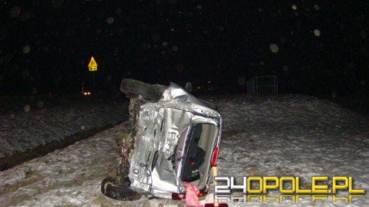 Trzy osoby ranne po zderzeniu na autostradzie