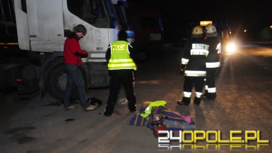 Kierowca gotował w kabinie ciężarówki, spowodował pożar