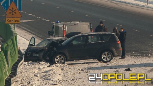 Zderzenie na autostradzie, zawiniła prędkość