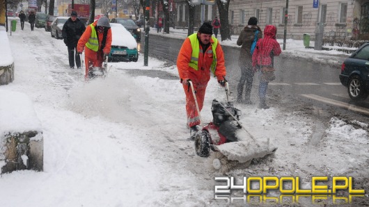 Kto odśnieża chodniki w Opolu?