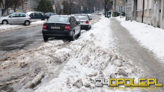 Strefa parkowania w śniegu. Nie tak miało być