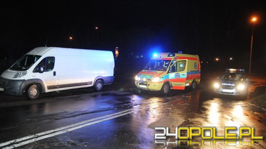 Pijany kierowca potrącił swojego kolegę