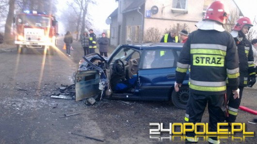 Groźny wypadek w Domaradzu