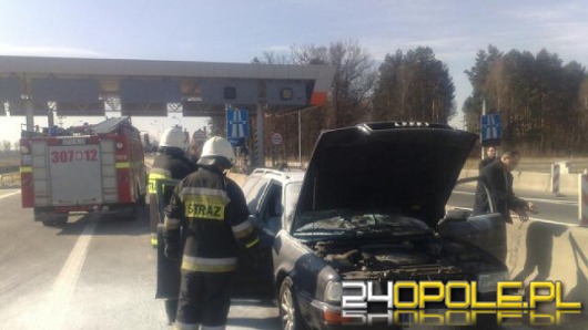 Dwa pożary na autostradzie A4