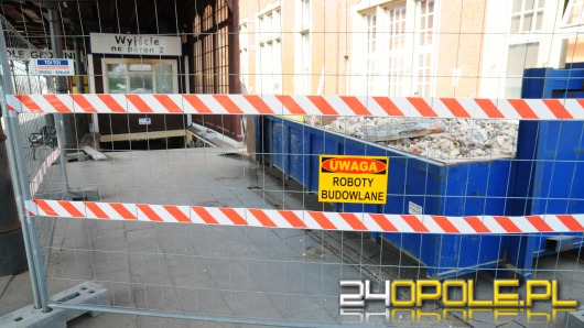 Ruszył remont opolskiego dworca - na początek tunel