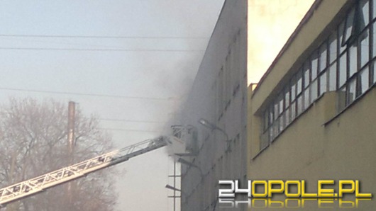 Pożar magazynu przy ul. Niemodlińskiej