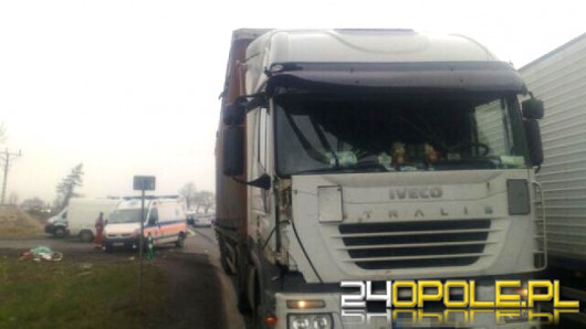 Rowerzystka wjechała pod koła ciężarówki, zginęła na miejscu