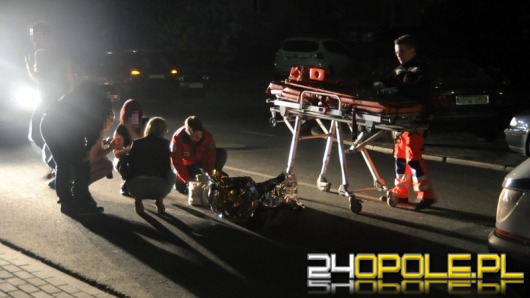 Nietrzeźwa kobieta wtargnęła pod samochód